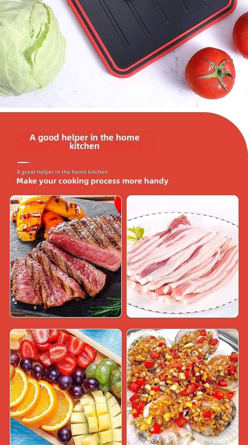 4-in-1 Defrosting & Chopping Board